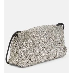Dries Van Noten Embellished Leather-trimmed Crossbody Bag -Dries Van Noten Shop unnamed file 766