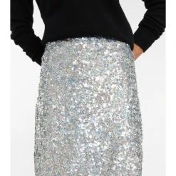 Dries Van Noten Sequin-embellished Midi Skirt -Dries Van Noten Shop unnamed file 781
