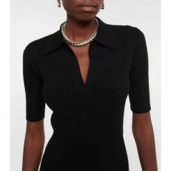 Dries Van Noten Wool-blend Midi Dress -Dries Van Noten Shop unnamed file 790