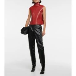 Dries Van Noten Leather Top