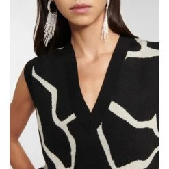 Dries Van Noten Giraffe-print Wool Sweater Vest -Dries Van Noten Shop unnamed file 820
