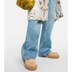 Dries Van Noten Lace-up Suede Loafers -Dries Van Noten Shop unnamed file 83