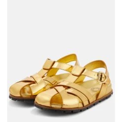 Dries Van Noten Leather Sandals -Dries Van Noten Shop unnamed file 99